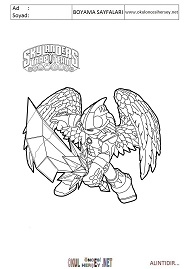 Skylanders boyama sayfaları